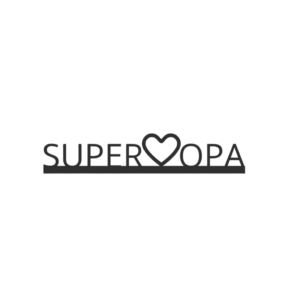 Quote “super❤️opa” – Cadeau / Decoratie | C4U.Studio wholesale